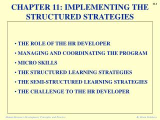 Human Resource Development: Principles and Practice