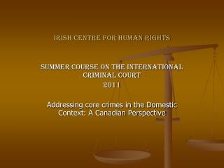 Irish Centre for Human Rights