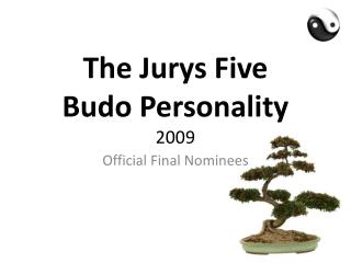 World Budopersonality 2009