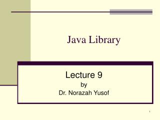 Java Library