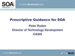 Prescriptive Guidance for SOA