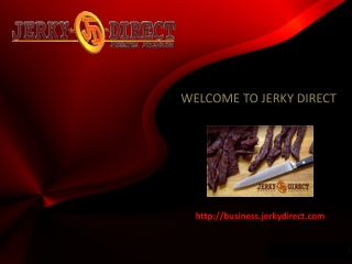 Jerky Direct Business Opportunity