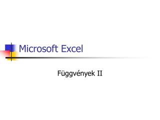 Microsoft Excel