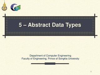 5 – Abstract Data Types