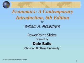 Economics: A Contemporary Introduction, 6th Edition