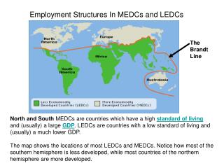 Employment Structures In MEDCs and LEDCs