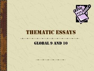 Thematic Essays