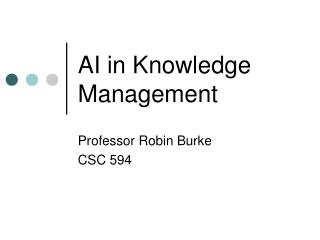 AI in Knowledge Management