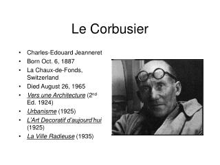 Le Corbusier