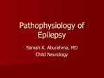 Pathophysiology of Epilepsy