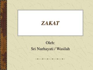 ZAKAT