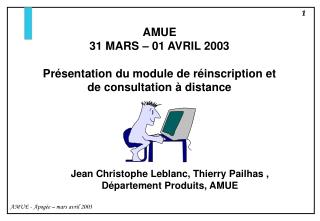 AMUE 31 MARS – 01 AVRIL 2003