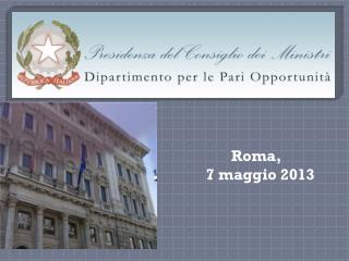Roma, 7 maggio 2013