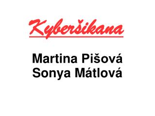 Kyberšikana