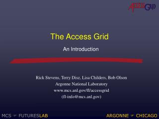 The Access Grid
