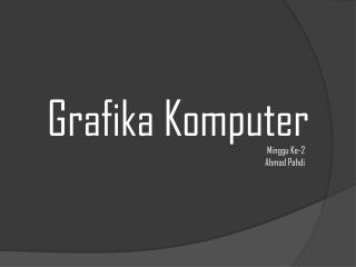 Grafika Komputer