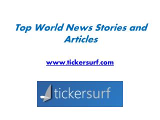California News Articles - www.tickersurf.com