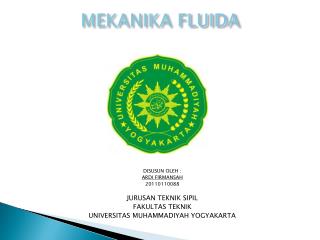 MEKANIKA FLUIDA