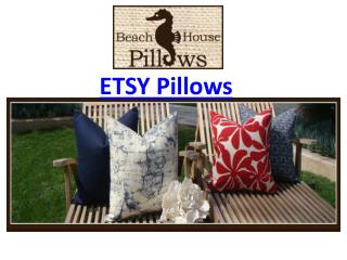 ETSY Pillows