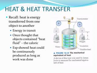 HEAT &amp; HEAT TRANSFER