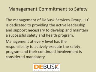 commitment safety management