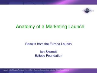 Anatomy of a Marketing Launch