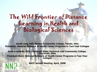 The Wild Frontier of Distance Learning in Health and Biological Sciences