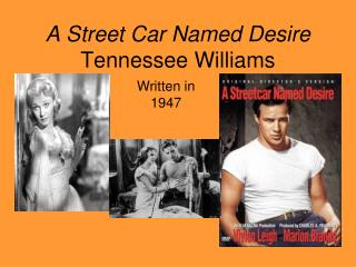 A Street Car Named Desire Tennessee Williams