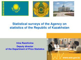 Statistical surveys of the Agency on statistics of the Republic of Kazakhstan