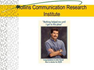 Hollins Communication Research Institute