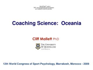 Coaching Science: Oceania