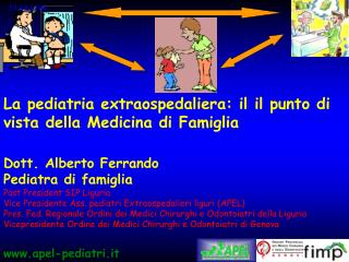 La pediatria extraospedaliera: il il punto di vista della Medicina di Famiglia