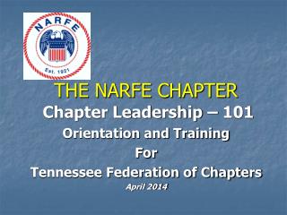 THE NARFE CHAPTER