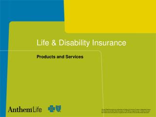 Life & Disability Insurance
