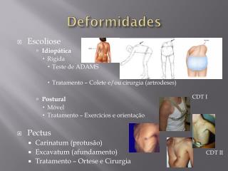 Deformidades