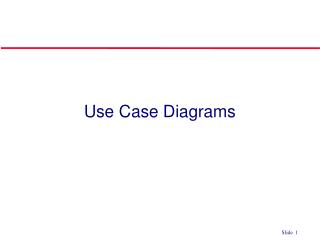 Use Case Diagrams