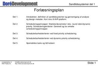 ForlÃ¦sningsplan