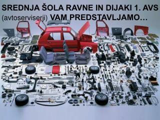 SREDNJA Å OLA RAVNE IN DIJAKI 1. AVS (avtoserviserji) VAM PREDSTAVLJAMOâ€¦