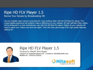 Hitasoft Ripe HD Flv Player