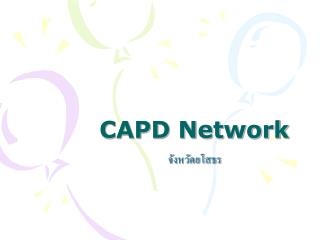 CAPD Network