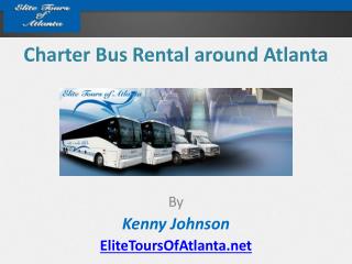 Charter Bus Rental around Atlanta