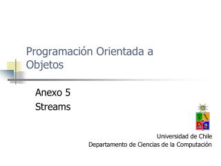 ProgramaciÃ³n Orientada a Objetos