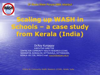 Scaling up WASH in Schools â€“ a case study from Kerala (India)