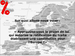 Sur quoi allons-nous voterÂ :