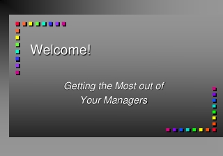 Welcome!