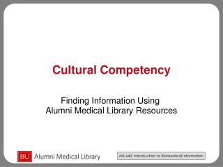 Cultural Competency