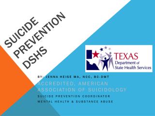 Suicide Prevention DSHS