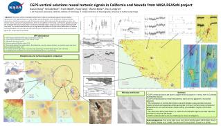 GPS data analysis 1997-2008.6 REASoN GPS daily combination solutions