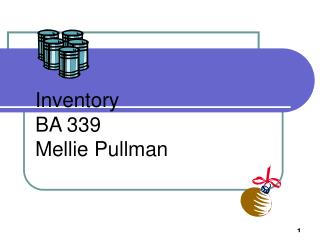 Inventory BA 339 Mellie Pullman