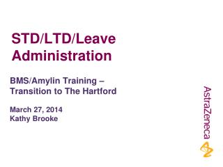 STD/LTD/Leave Administration